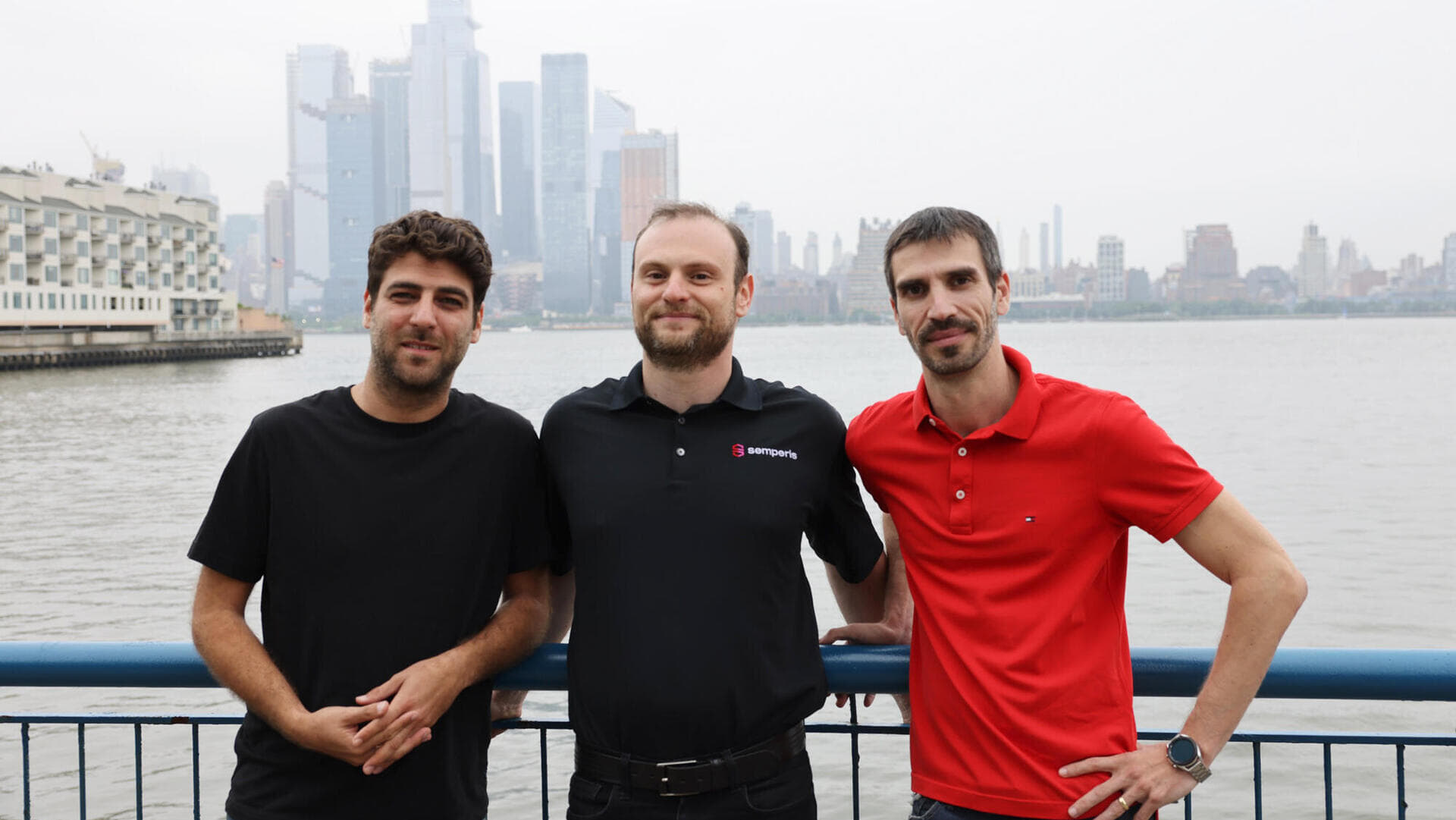 Semperis cofounders Guy Teverovsky, Matan Liberman, and Mickey Bresman
